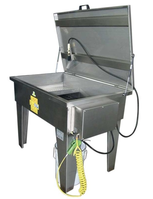 Top Cleaner 1200 Pneumatische Manuele Wastafel, 180L